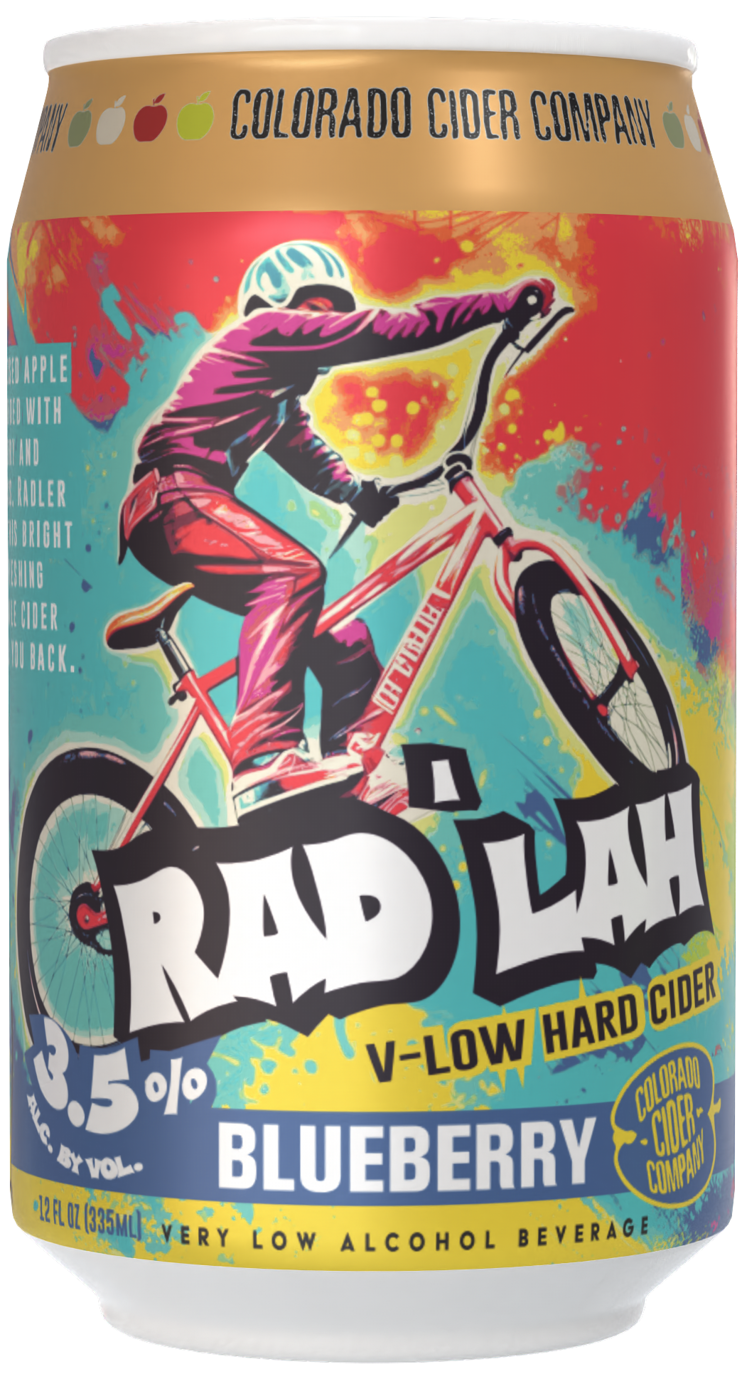 Blueberry Rad'lah Hard Cider — Colorado Cider Company